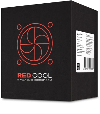 Устройство охлаждения(кулер) Azerty Red Cool RCA-160C3