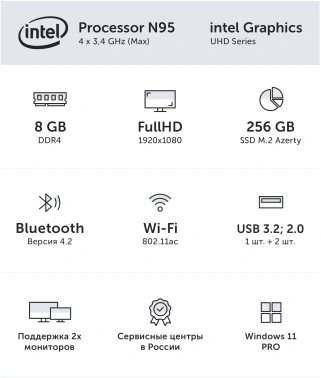 Ноутбук Azerty Memoir  RB-1558