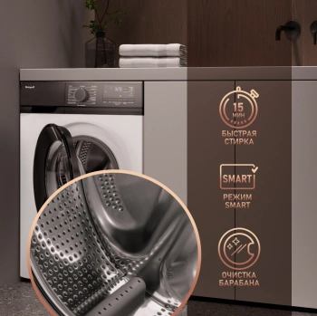 Стиральная машина Weissgauff WM 45106 Steam