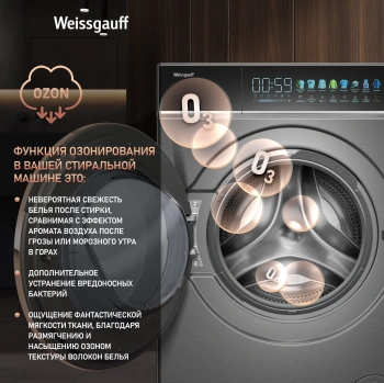 Стиральная машина Weissgauff WM 58411 Direct Drive Inverter Premium