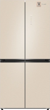Холодильник Weissgauff WCD 450 BEG NoFrost Inverter