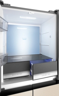 Холодильник Weissgauff WCD 450 BEG NoFrost Inverter