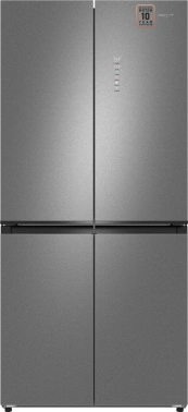 Холодильник Weissgauff WCD 450 Bru Steel Glass NoFrost Inverter