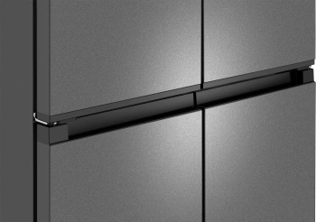 Холодильник Weissgauff WCD 450 Bru Steel Glass NoFrost Inverter