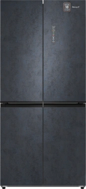 Холодильник Weissgauff WCD 450 Rock Glass NoFrost Inverter