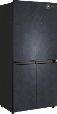 Холодильник Weissgauff WCD 450 Rock Glass NoFrost Inverter