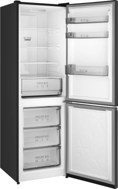 Холодильник Weissgauff WRK 185 Total NoFrost Inverter Black Inox