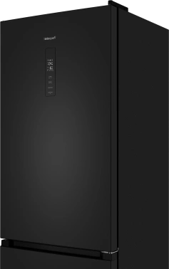 Холодильник Weissgauff WRK 185 Total NoFrost Inverter Black Inox