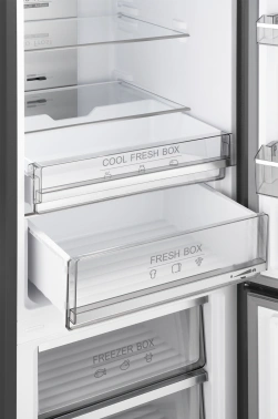 Холодильник Weissgauff WRK 2000 Total NoFrost Inverter Rock Glass