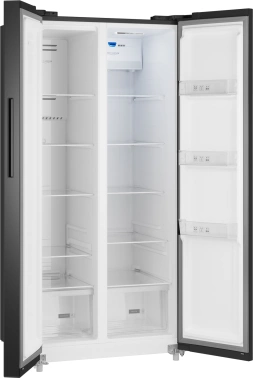 Холодильник Weissgauff WSBS 500 Inverter NoFrost Black