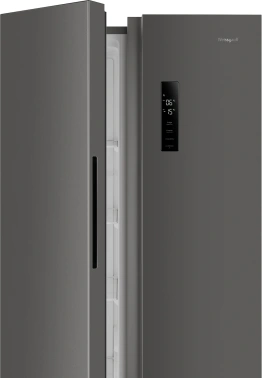 Холодильник Weissgauff WSBS 500 Inverter NoFrost Dark Grey