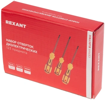 Набор отверток Rexant  12-4772-3