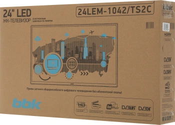 Телевизор LED BBK 24