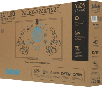 Телевизор LED BBK 24