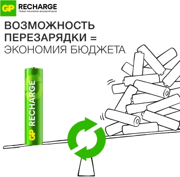 Аккумулятор GP RECHARGE