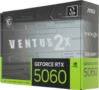 Видеокарта MSI PCI-E 5.0  RTX 5060 8G VENTUS 2X