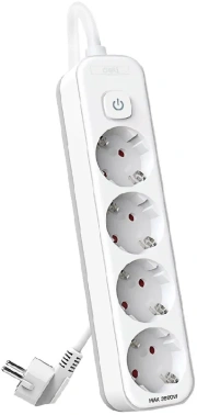 Сетевой фильтр Deli ET435