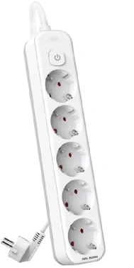 Сетевой фильтр Deli ET438