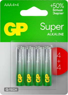 Батарея GP Super Alkaline G-Tech 24А
