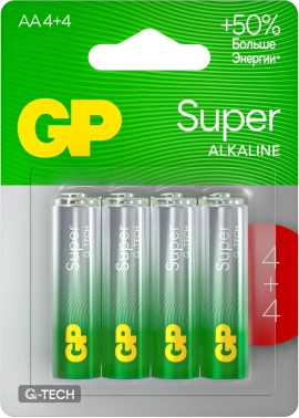 Батарея GP Super Alkaline G-Tech 15А