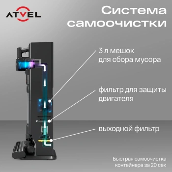 Пылесос Atvel G9 Pro Base