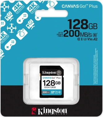Флеш карта SDXC 128GB Kingston  SDG4/128GB