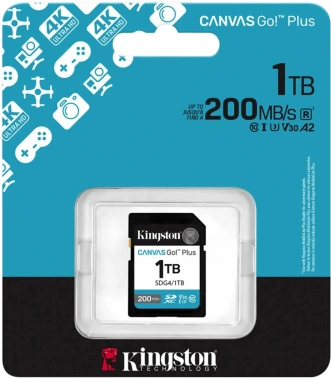 Флеш карта SDXC 1TB Kingston  SDG4/1TB