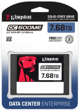 Накопитель SSD Kingston SATA-III 7.68TB SEDC600ME/7680G