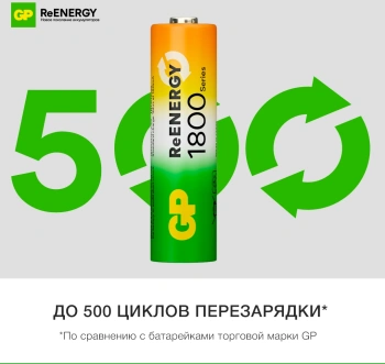 Аккумулятор GP 180AAHCRGY-2CRCB2