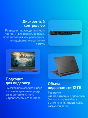 Ноутбук Asus ROG Strix G16  G614FR-S5054