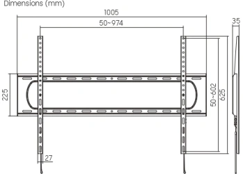Кронштейн для телевизора Ultramounts UM825F