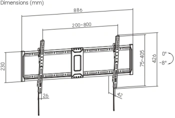 Кронштейн для телевизора Ultramounts UM852T