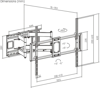 Кронштейн для телевизора Ultramounts UM969