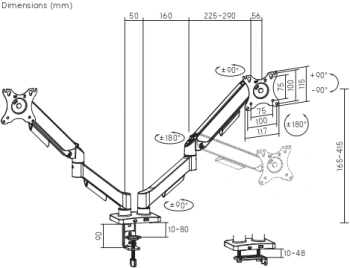 Кронштейн для мониторов Ultramounts UM740