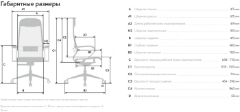 Кресло Метта  ErgoLife Set 4