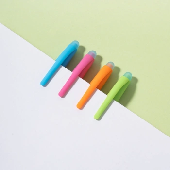 Набор ручек гелев. Deli (EG163-BK-P) ассорти d=0.5мм черн. черн. кор. (12шт) игловидный пиш. наконечник кругл. стираемая стираемые чернила