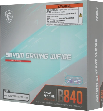 Материнская плата MSI B840M GAMING WIFI6E