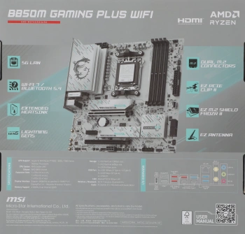 Материнская плата MSI B850M GAMING PLUS WIFI