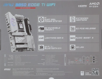 Материнская плата MSI MPG B850 EDGE TI WIFI