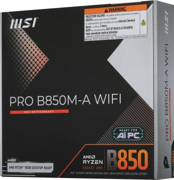 Материнская плата MSI PRO B850M-A WIFI