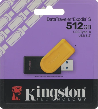 Флеш Диск Kingston 512GB DataTraveler Exodia S