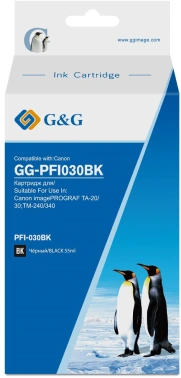 Картридж струйный G&G GG-PFI030BK