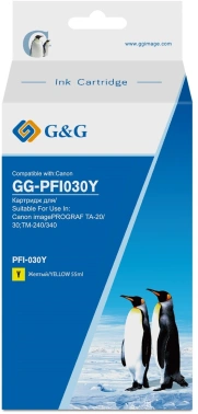 Картридж струйный G&G GG-PFI030Y