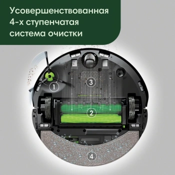 Пылесос-робот Irobot Roomba Combo 10 Max