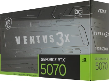 Видеокарта MSI PCI-E 5.0  RTX 5070 12G VENTUS 3X OC