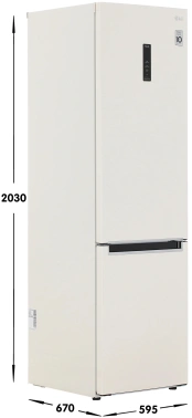 Холодильник LG GC-B509MEWM