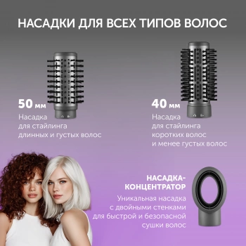 Фен-щетка Polaris PHSB 1100Ri