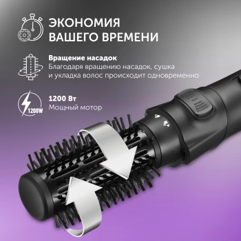 Фен-щетка Polaris PHSB 1100Ri