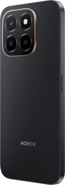 Смартфон Honor x6c 128Gb 6Gb полночный черный моноблок 3G 4G 2Sim 6.61