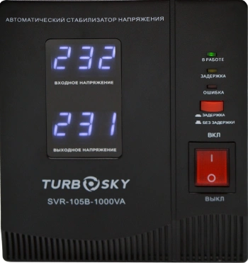 Стабилизатор напряжения Turbosky  AVR-1000VA